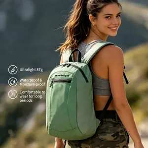 Weekeight Lightweight Foldable Nylon Backpack Unisex Outdoor Hiking Trekking Bag Waterproof Ultra Light Large Capacity Daypack