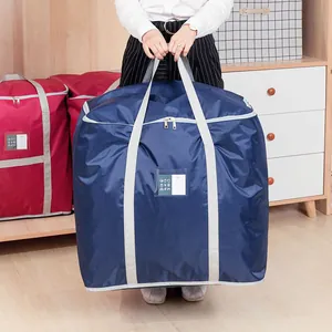 Extra large capacity waterproof moving bag for clothes quilts storage luggage bag