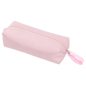 Bolsa de almacenamiento rosa portátil para secador de pelo y herramientas de peluquería