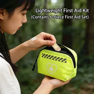 Trousse de Premiers Secours Extérieure Portable Sac Médical d'Urgence Imperméable pour Randonnée Camping Voiture Voyage