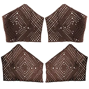 Water Soluble Embroidery Lace Applique Lingerie Milk Silk Geometric Hollow Sewing Accessory For Women Vintage Clothes DIY
