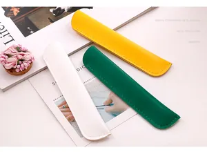 Bunte PU-Leder Stylus-Stifthülle Schutz für Apple Pencil und Stifte in drei Farben