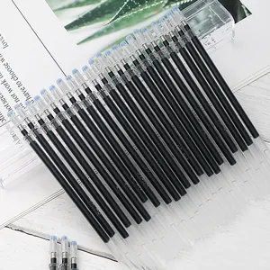 Universal Black Ink Crystal Pen Refills Water Based Rollerball Pen Replacement Fine Tip For Office School Stationery