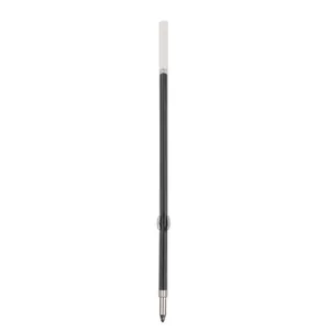 Premium black ink gel pen refill with stainless steel bullet tip for replacement.
