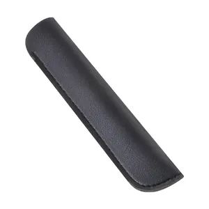 Premium Schutzhülle aus schwarzem PU-Leder für Apple Pencil oder Eingabestifte