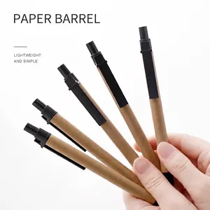 Umweltfreundlicher Kugelschreiber aus Recyclingpapier im leichten und schlichten Design
