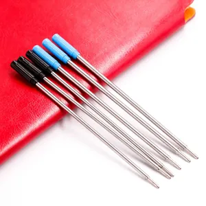 Replacement Ballpoint Pen Refills Black Blue Ink For Twist Pens Plastic Smooth Writing Office School Supplies Refill