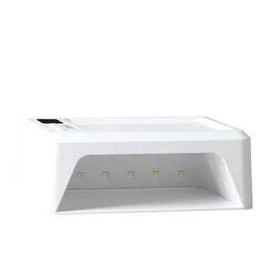 Professional 72W high power rechargeable LED UV nail lamp for gel polish drying