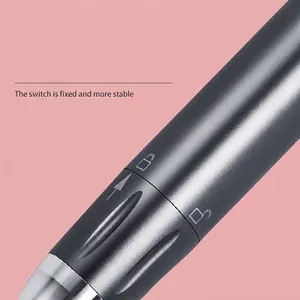 Portable electric nail drill showing the rotation lock mechanism for nail care.