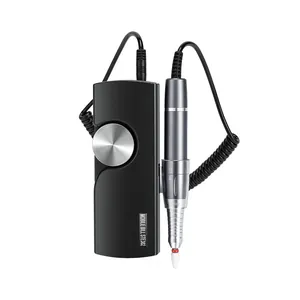 Professional portable electric nail drill machine with brushless motor for salon manicures