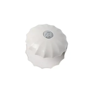 Portable mini seashell-shaped white LED nail lamp for quick-drying gel polish at home