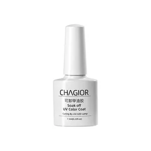 7.3ml white bottle UV LED soak off color coat nail polish professional manicure