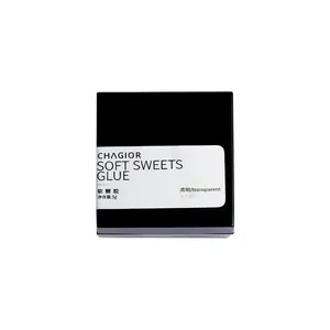 CHAGIOR transparent solid PVC soft candy gel for nail carving art, 5g pot