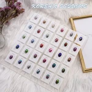 Korean Style Chunky Glitters Hexagonal Sequins For Nail Art Decoration Iridescent Laser Mixing Sequins For Women Beauty