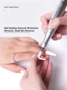 Portable electric nail drill machine for professional manicure and dead skin removal