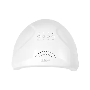 Professional 48W UV/LED nail lamp dryer for quick drying with SUNone timer buttons
