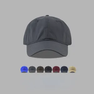 Schnelltrocknende Baseballkappe Für Herren Damen Einfarbig Verstellbar Sonnenschutz Outdoor Sport Atmungsaktiver Hut