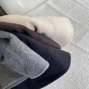 Detailed close-up showing the soft texture of Australian wool fisherman hats in multi-colors