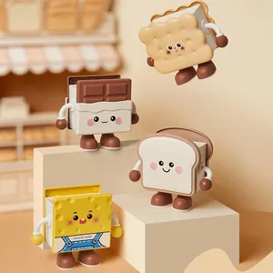 Cute cartoon food-shaped pen holders for desk organization and student stationery