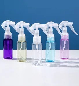 Σετ πολύχρωμα πλαστικά μπουκάλια σπρέι 60ml με κεφαλές λεπτής ομίχλης ταξιδιού