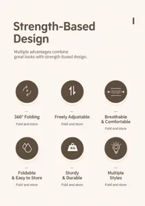Infografía con las características transpirables y plegables de la almohada de bebé