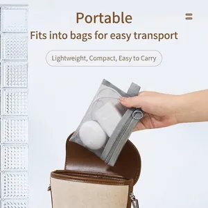 Tragbare Netztasche für elektronisches Zubehör und kleine Utensilien
