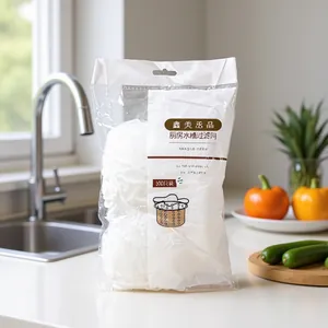 Sac en Maille pour Crépine d'Évier de Cuisine Jetable Filet Filtre à Déchets Collecteur de Résidus Filtre d'Égout de Cuisine Bouchon d'Évier