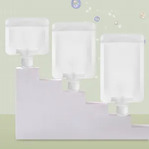 Transparenter Tragbarer Reise-Quetschbeutel Nachfüllbar Auslaufsicher Flüssigkeits-Lotion Kosmetik Aufbewahrungsbeutel Für Toilettenartikel Getränke