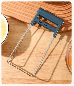 Stainless steel anti-scald bowl clip and plate gripper for kitchen safety