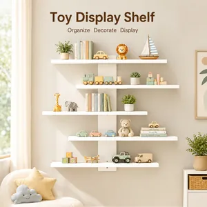 Modern Minimalist PVC Wall Mounted Mystery Box Display Stand Blind Box Figurine Shelf For Wall Multilayer Storage Organizer For Collectibles Home Decor