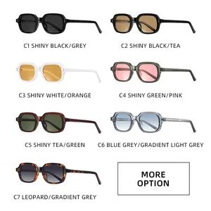Fashionable small frame UV protection sunglasses in various colors for men and women