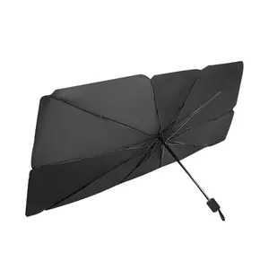 Paraguas parasol plegable para parabrisas de coche, protección solar y aislante.