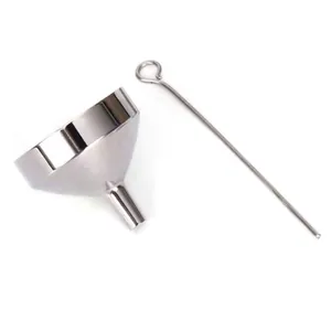 Kit de embudo y pasador de acero inoxidable para colgantes de urnas funerarias