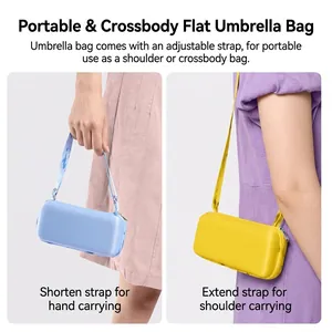Tragbare Regenschirm-Tasche mit verstellbarem Riemen für Hand- oder Schultertragen