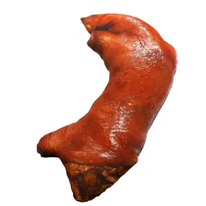 Realistic pig trotter plush pillow funny food shaped cushion for home decor and gift
