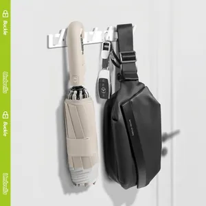 Automatische vouwparaplu met handgreep met cijferslot, winddicht en groot voor mannen.