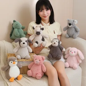Nordic Style Cute Animal Plush Toy Soft Stuffed Bunny Penguin Koala Doll For Wedding Party Favors Gift Home Decor