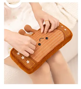 Close-up detail of the plush musical instrument toy showing cute smile and star embroidery