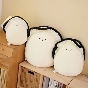 Jouet en Peluche Huître Créatif Simulation Coussin en Forme de Fruits de Mer Huître Rembourrée Douce pour Décoration de Maison