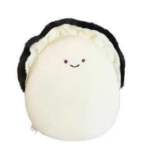 Peluche d'huître créative et mignonne oreiller moelleux en forme de fruits de mer décoration
