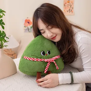 Simpatico peluche Zongzi per il Festival delle Barche Drago, morbido cuscino di design