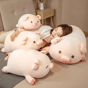 Ensemble de jouets en peluche cochon BoBo doux pour dormir design de dessin animé