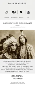 Infographie détaillée expliquant la signification culturelle et l'histoire des capteurs de rêves