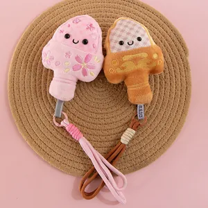 Vocal Sword Of Goujian Plush Keychain Q Version Cultural Creative Short Plush PP Cotton Sword Pendant Souvenir Gift