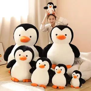 Colección de peluches de pingüino suaves en varios tamaños para regalar a niños pequeños