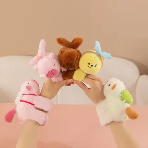 Mignons bracelets claquants en peluche capybara et animaux, cadeau jouet souple