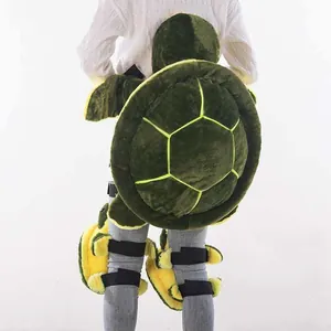Cartoon Schildkröte Ski Schutzausrüstung Aufprallschutz Plüsch Po Pad Und Knie Pad Für Outdoor Sport Unisex Ausrüstung