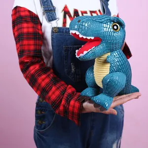 Simpatico peluche dinosauro T-Rex per bambini, morbido cuscino animale idea regalo