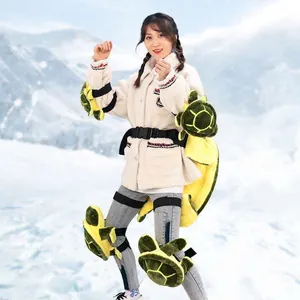 Professionelles Schildkröten-Ski-Schutzset mit weichen Polstern für Snowboarder.