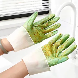 Gants de nettoyage en latex antidérapants et durables pour la maison